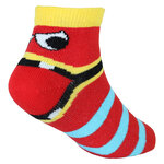 Kinder Sneakersocken Baumwolle Ringel Hackengesicht - 41