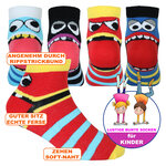Kinder Sneakersocken Baumwolle Ringel Hackengesicht - 47