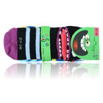Kinder Sneakersocken Baumwolle Ringel Hackengesicht - 49