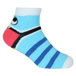 Kinder Sneakersocken Baumwolle Ringel Hackengesicht - 59