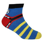 Kinder Sneakersocken Baumwolle Ringel Hackengesicht - 57