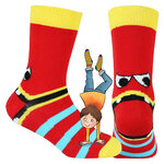 Kindersocken Baumwolle Ringel Hackengesicht - 7