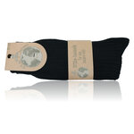 100% GOTS Bio-Baumwolle Socken schwarz - 3