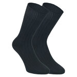 100% GOTS Bio-Baumwolle Socken schwarz - 1
