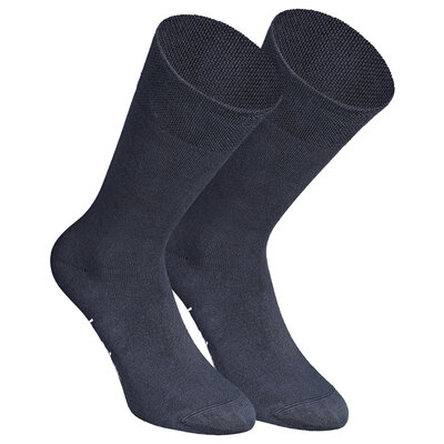 Zartweiche Bambussocken ohne Gummidruck uni
