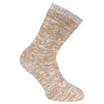 Kuschel Wolle Socken beige - 6