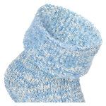 Kuschel Wollsocken blau - 3
