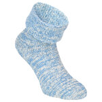 Kuschel Wollsocken blau - 4