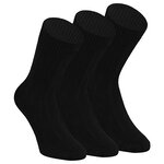 Dicke Bambus-Socken schwarz - 1