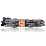 Dicke Alpaka Wolle Sneaker Socken ABS Noppen grau - 9