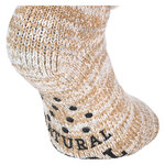 Kuschel-Wollsocken ABS-Noppen beige-melange - 6