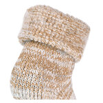 Kuschel-Wollsocken ABS-Noppen beige-melange - 9