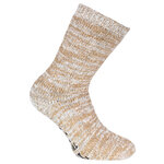 Kuschel-Wollsocken ABS-Noppen beige-melange - 7