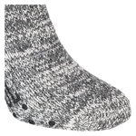 Kuschel-Wollsocken ABS-Noppen grau-melange - 11