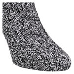 Norwegersocken Schafwolle Grobstrick melange-mix - 14