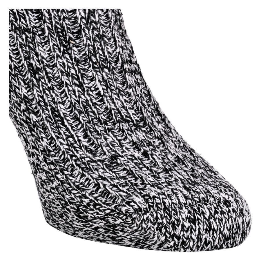Norwegersocken Schafwolle Grobstrick melange-mix - 13