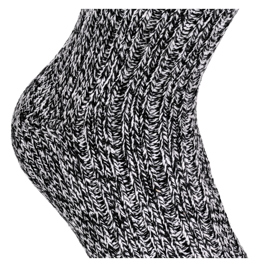 Norwegersocken Schafwolle Grobstrick melange-mix - 12