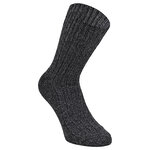 Norwegersocken Schafwolle Grobstrick melange-mix - 6