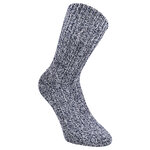 Norwegersocken Schafwolle Grobstrick melange-mix - 10