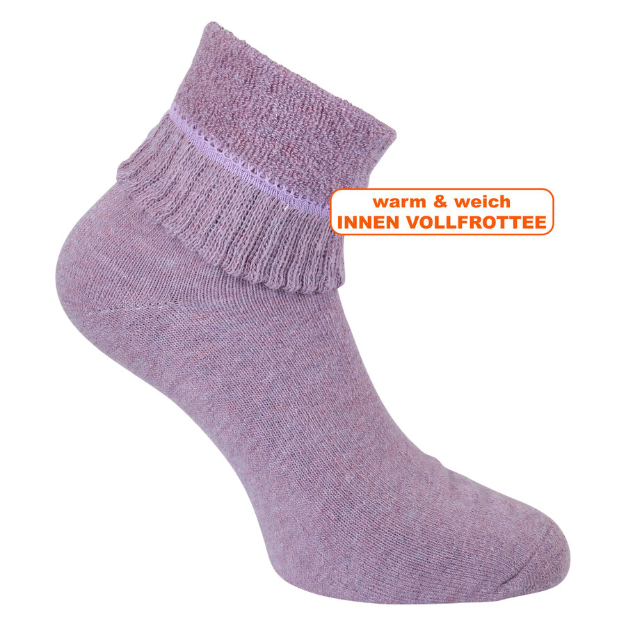 Dicke Damen-Alpaka-Woll-Socken - 2
