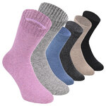 Dicke Damen-Alpaka-Woll-Socken - 1