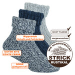 Kinder und Baby Norwegersocken Schafwolle - 16