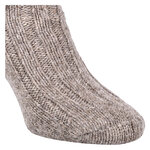 100% Virgin Wool Schafwollsocken braun - 7