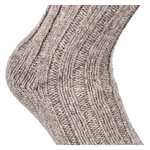 100% Virgin Wool Schafwollsocken braun - 5