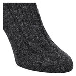100% Virgin Wool Schafwollsocken anthrazit - 7
