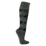 Thermo Kniestrümpfe karo ARGYLE Rautenmuster - 7