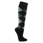 Thermo Kniestrümpfe karo ARGYLE Rautenmuster - 4