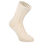100% Virgin Wool Schafwollsocken wollweiß - 6
