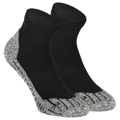 Trekking Kurzschaft Socken Coolmax schwarz
