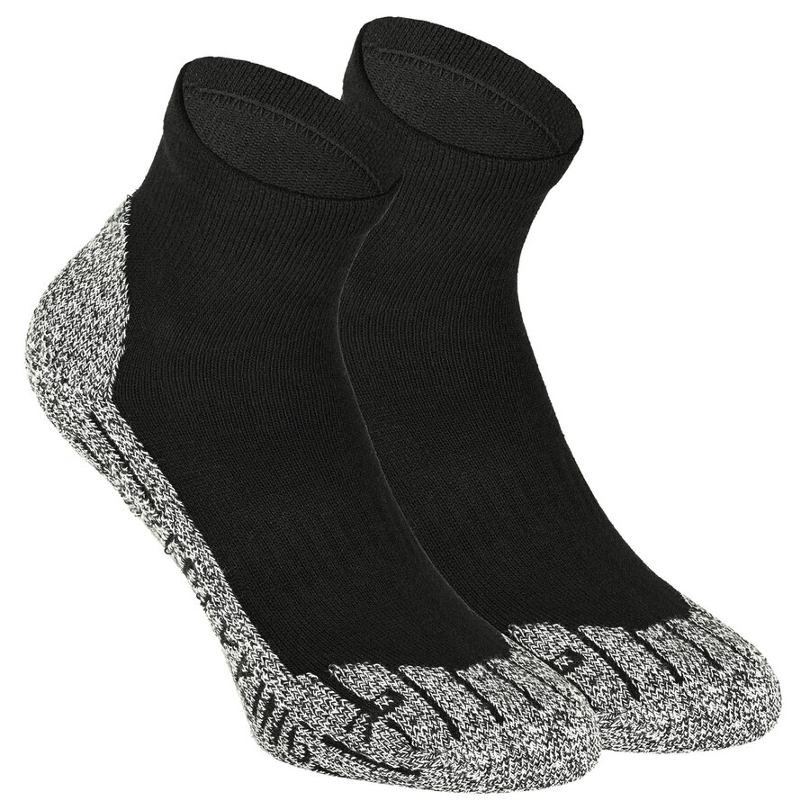 Trekking Kurzschaft Socken Coolmax schwarz