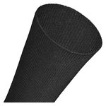 Diabetikersocken ohne Gummidruck Baumwolle gerippt schwarz - 4