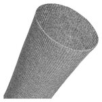 Diabetikersocken ohne Gummidruck Baumwolle gerippt grau-anthrazit-mix - 14