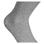 Diabetikersocken ohne Gummidruck Baumwolle gerippt grau-anthrazit-mix - 15