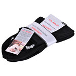 Kurze extra breite weite Socken schwarz - 2