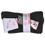 Extra breite weite Socken ohne Gummidruck anthrazit - 2
