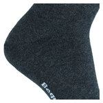 Extra breite weite Socken ohne Gummidruck anthrazit - 13