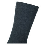 Extra breite weite Socken ohne Gummidruck anthrazit - 12