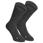 Extra breite weite Socken ohne Gummidruck anthrazit - 9