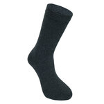 Extra breite weite Socken ohne Gummidruck anthrazit - 18