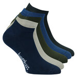 Bambus Sneaker Socken dunkel mix - 5