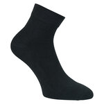 Bambus Kurzschaft Socken schwarz - 12