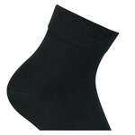 Bambus Kurzschaft Socken schwarz - 10