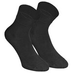 Bambus Kurzschaft Socken schwarz - 1
