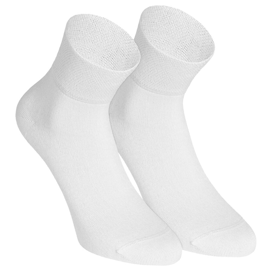 Bambus Kurzschaft Socken weiß