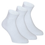 Bambus Kurzschaft Socken weiß - 14