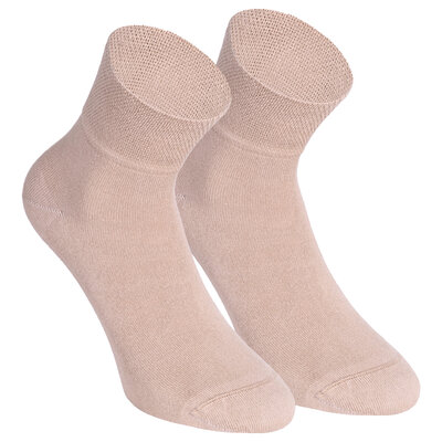 Bambus Kurzsocken beige